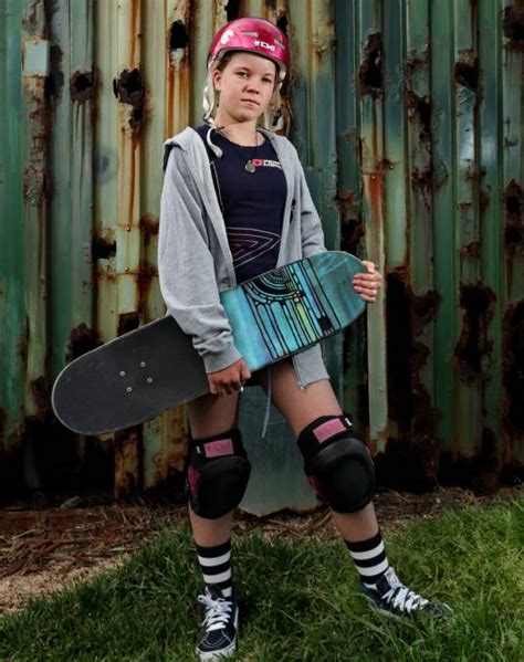 Newcastle Skateboarder Poppy Starr Olsen First Australian Female In