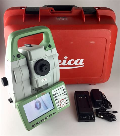 leica ts    robotic total station mfd  reconditioned  imaging precision