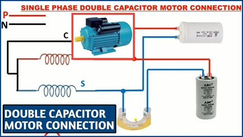 capacitor start capacitor run motor wiring diagram  diagrams resume template collections