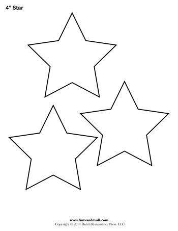 star template   tims printables star template star