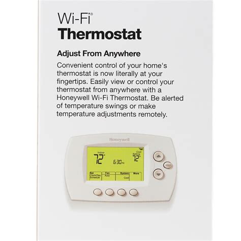 honeywell  day programmable thermostat  built  wifi   programmable thermostats