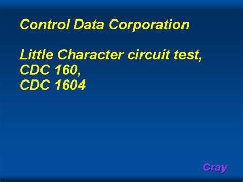 control data corporation