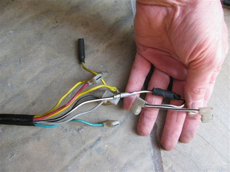 wiring  harness  sport indicator light interconnect mg  tonti frames moto