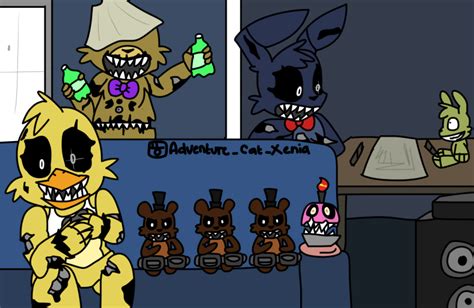 five house parties at freddy by miraclegirl234 on deviantart