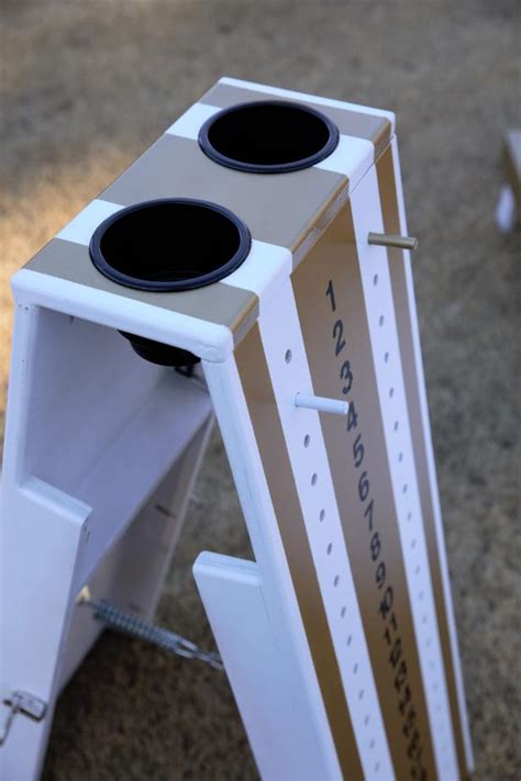 build  cornhole scoreboard diy