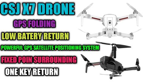 csj  drone csj  gps camera drone return  home youtube