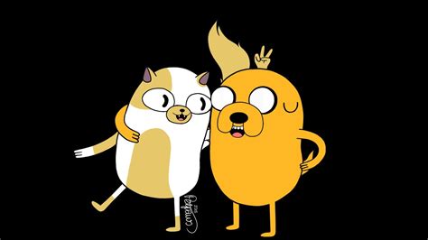 Jake And Cake Adventure Time Speedpaint Youtube