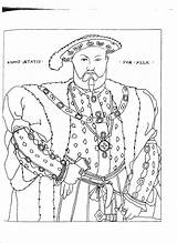 Henry Viii Coloring Pages Colouring Template Do Sorcerer Simon Color History Book Work Medieval Choose Board Drawings Renaissance Sketch Church sketch template