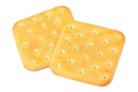 Two Saltine Crackers Stock Image Image Of Freshness 17333669