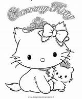 Kitty Charmmy Sanrio Coloriage Cinnamoroll Sheets Ril Disegno Colorare Azcoloring Cartoni Desde User sketch template
