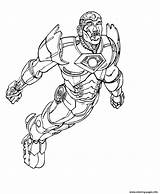 Iron Man Coloring Kids Pages Superheros Color Printable Super Print Few Details Children Heroes sketch template