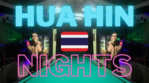 Hua Hin After Dark Soi Bintabaht Nightlife [4k] Youtube
