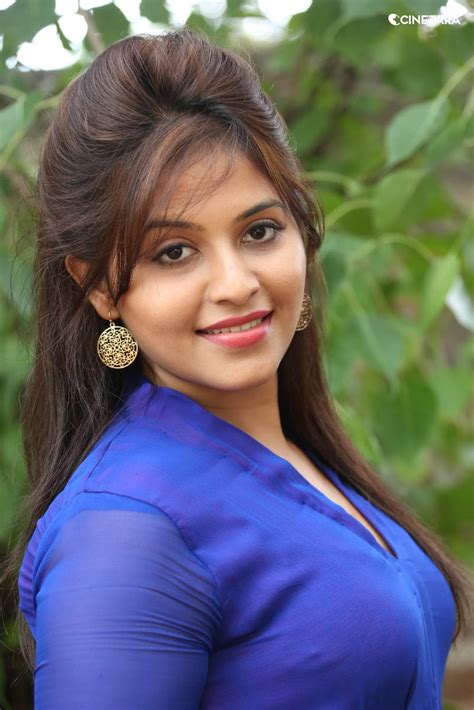 anjali desi actress anjali hot side view in blue dress spicy pic