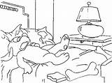 Sleeping Dog Colouring Coloring Mitra Software Copyright sketch template