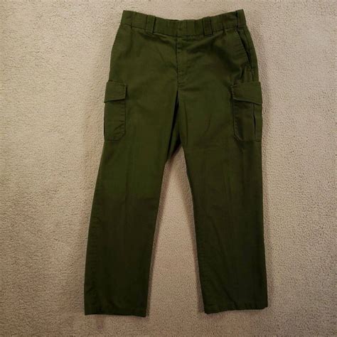 vintage flying cross  fechheimer pants mens   regular cargo green style  grailed