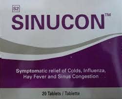 sinucon tablets  south african pharmacy