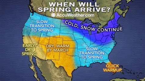 accuweather cold shots  continue  early spring tribunedigital