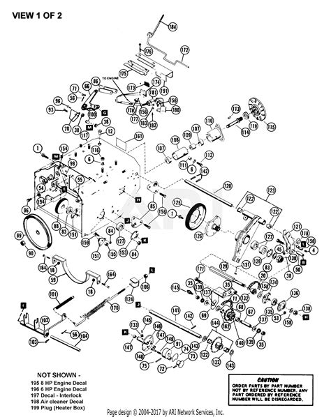 ariens   st hp tec  blower parts diagram  tractor parts