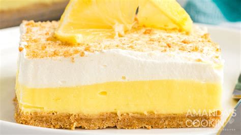 lemon cream cheese pudding dessert amanda s cookin