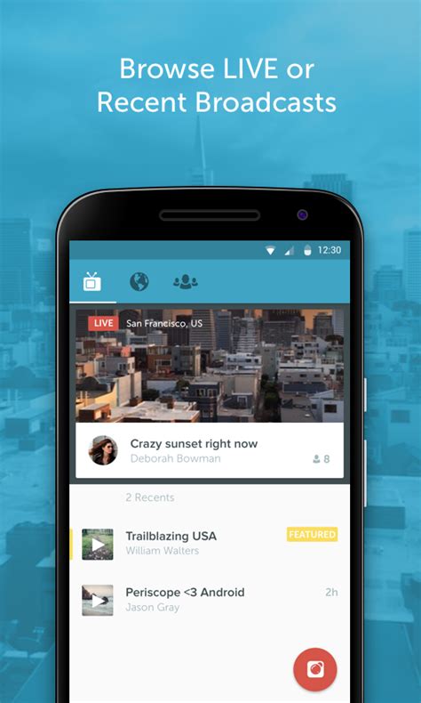 twitter s periscope app pops up on the play store