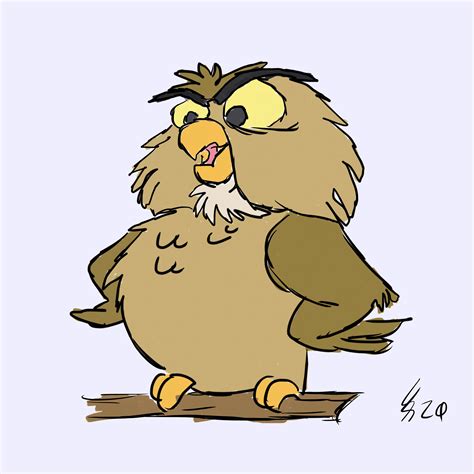 archimedes  owl etsy uk