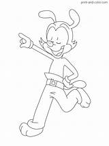 Animaniacs Yakko sketch template