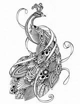 Adult Mandala Paon Plantillas Pfau Coloriage Zentangle Mandalas Ornate Ausmalbilder Sheets Paisley Doodle Erwachsene Malvorlage Pavo Pfauenfeder Tangled Malvorlagen Getdrawings sketch template