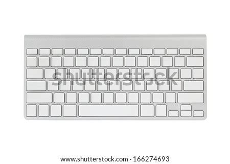 blank keyboard layout computer input element stock vector