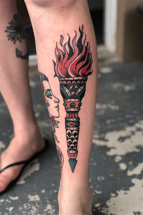 share more than 81 traditional torch tattoo super hot vn