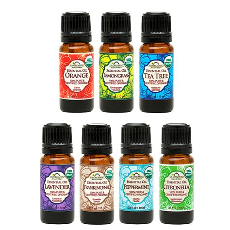 essential oil collection usda certified organic therapeutic grade