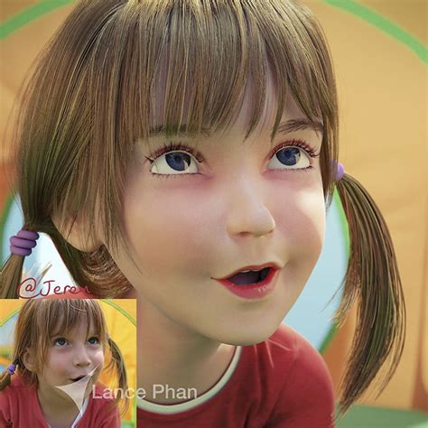 artist turns people into 3d pixar like characters and you can become