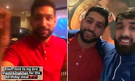 amir khan defies social distancing rules as he hosts a birthday party
