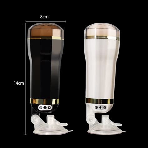 20 Speeds Rechargeable Penis Massager Aircraft Cup Male Masturbator