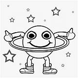 Coloring Space Solar Kids System Planet Drawing Milky Way Pages Stars Outer Cartoon Printable Galaxy Face Color Sheets Moon Activities sketch template