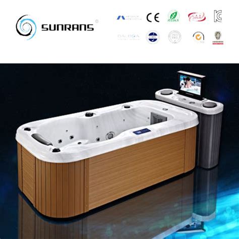 china portable wooden mini indoor single person hot tub china single