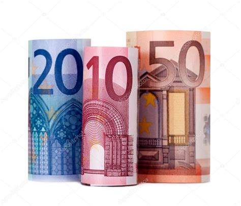opgerolde  euro stockfoto  marischka