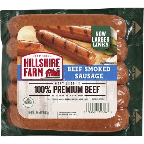 hillshire farms smoked sausage nutrition facts tutorial pics