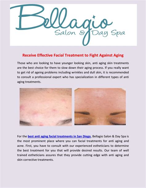 receive effective facial treatment  fight  aging  bella gia