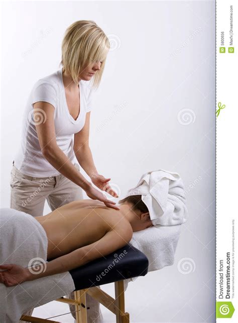 massage therapist giving a massage royalty free stock image image 5800656