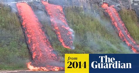 Hawaii S Kilauea Volcano Lava Flow Continues Towards Town Of Pahoa