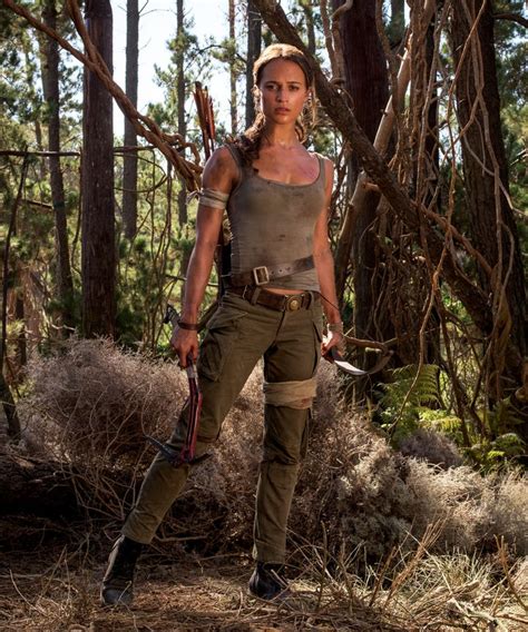 Alicia Vikander Tomb Raider Workout Lara Croft Role