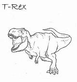 Rex Coloring Trex Kids Print Book Dinosaurs Advertisement Coloringpagebook sketch template