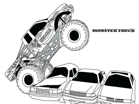bigfoot truck coloring pages famous monster truck bigfoot coloring