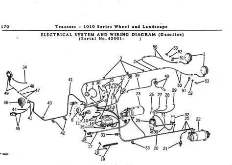 john deere  electrical schematic wiring diagram