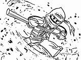 Ninjago Coloring Spinjitzu Pages Cartoon Network Master Artikel Dari sketch template