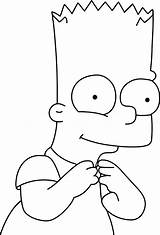 Simpson Bart Originales Homecolor sketch template