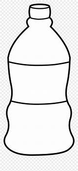 Water Bottle Hot Coloring Template Clipart Pages Colouring sketch template