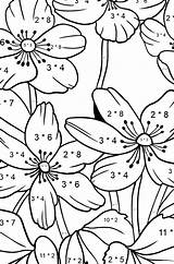 Windflower Petals sketch template