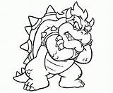 Coloring Mario Pages Super Easter Bowser Popular sketch template
