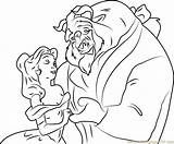 Beast Coloring Disney Pages Coloringpages101 Beauty sketch template